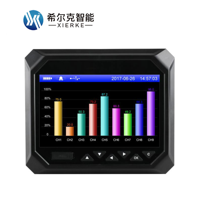 希尔克XEK-R6000F新款无纸记录仪1~36通道数据记录仪